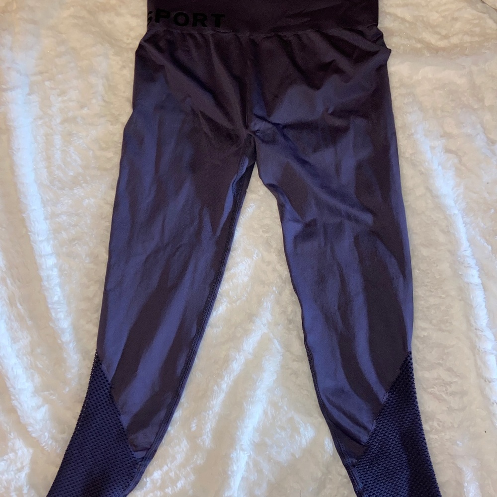 DKNY athletic pants purple